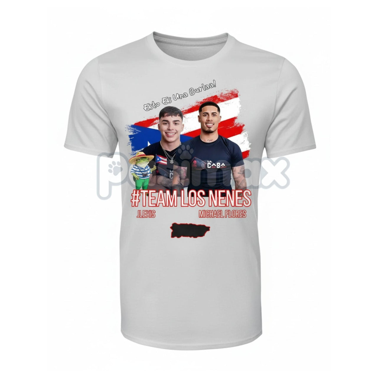 TEAMFLORES & TEAMJLEXIS Unity T-Shirt - Fan Support Apparel, Matching Couple/Duo Tee, Unisex Team Slogan Shirt