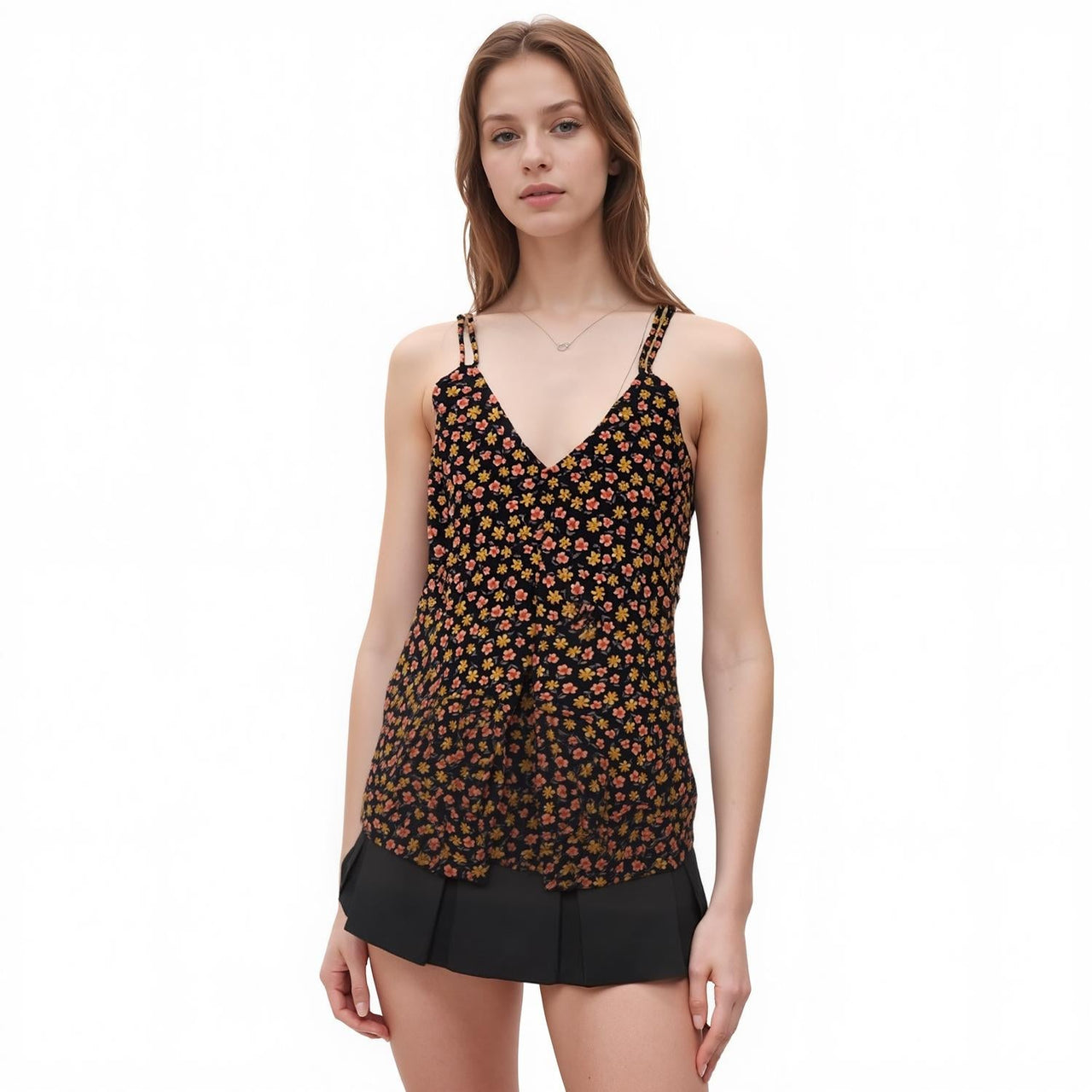 Pleione Inverted Pleat Camisole