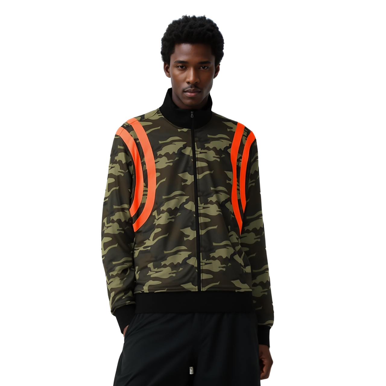 Blank State Men's Track Jacket in Camo