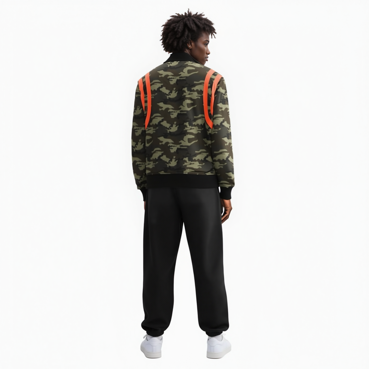 Blank State Men's Track Jacket in Camo