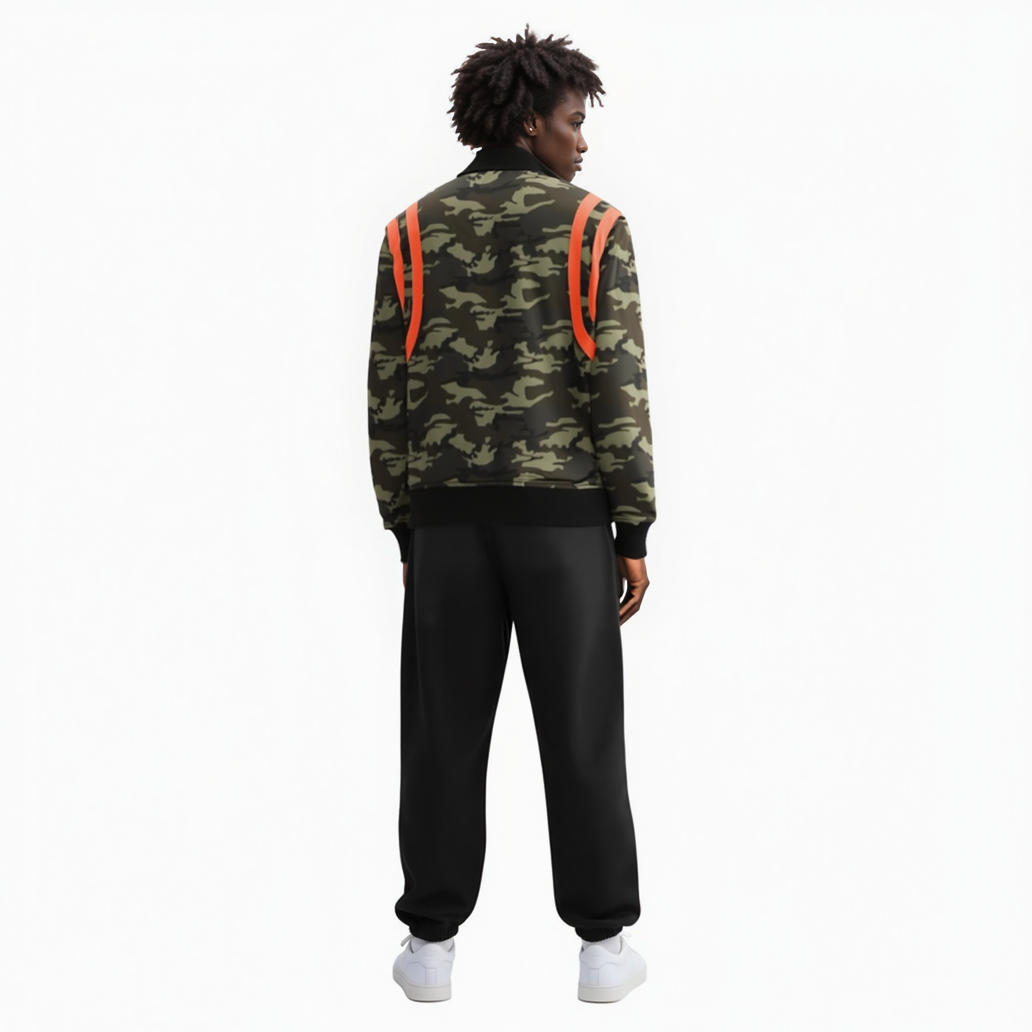 Blank State Men's Track Jacket in Camo