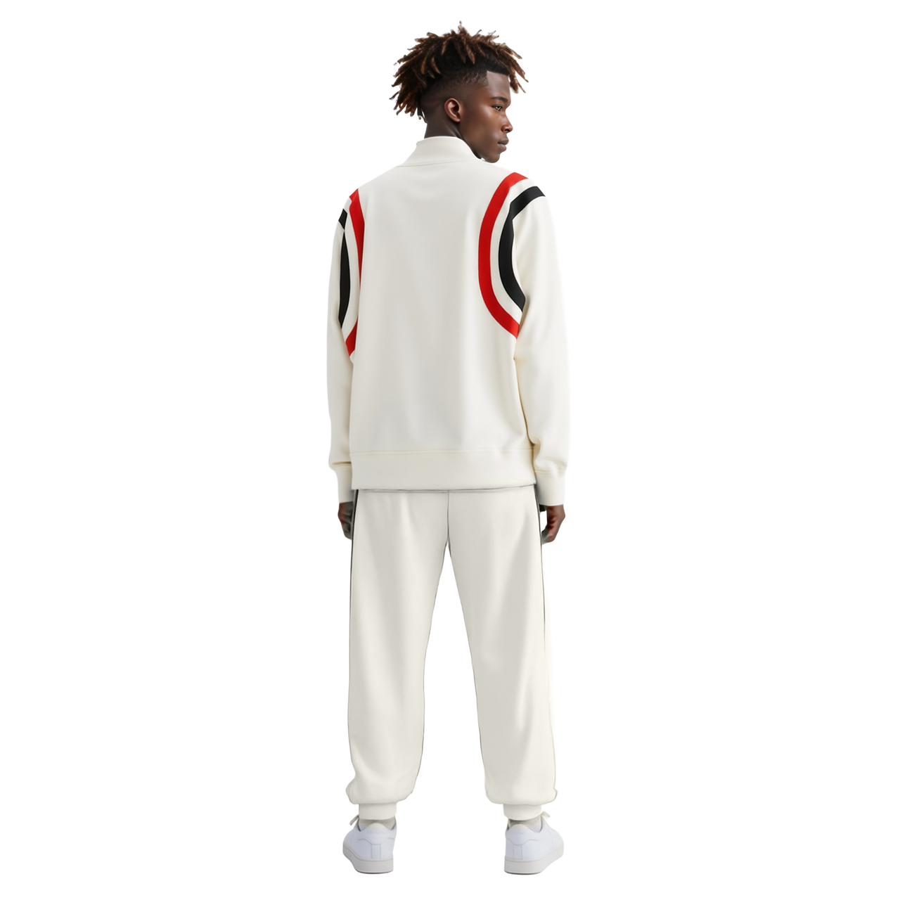 Blank State Men's Track Jacket in White