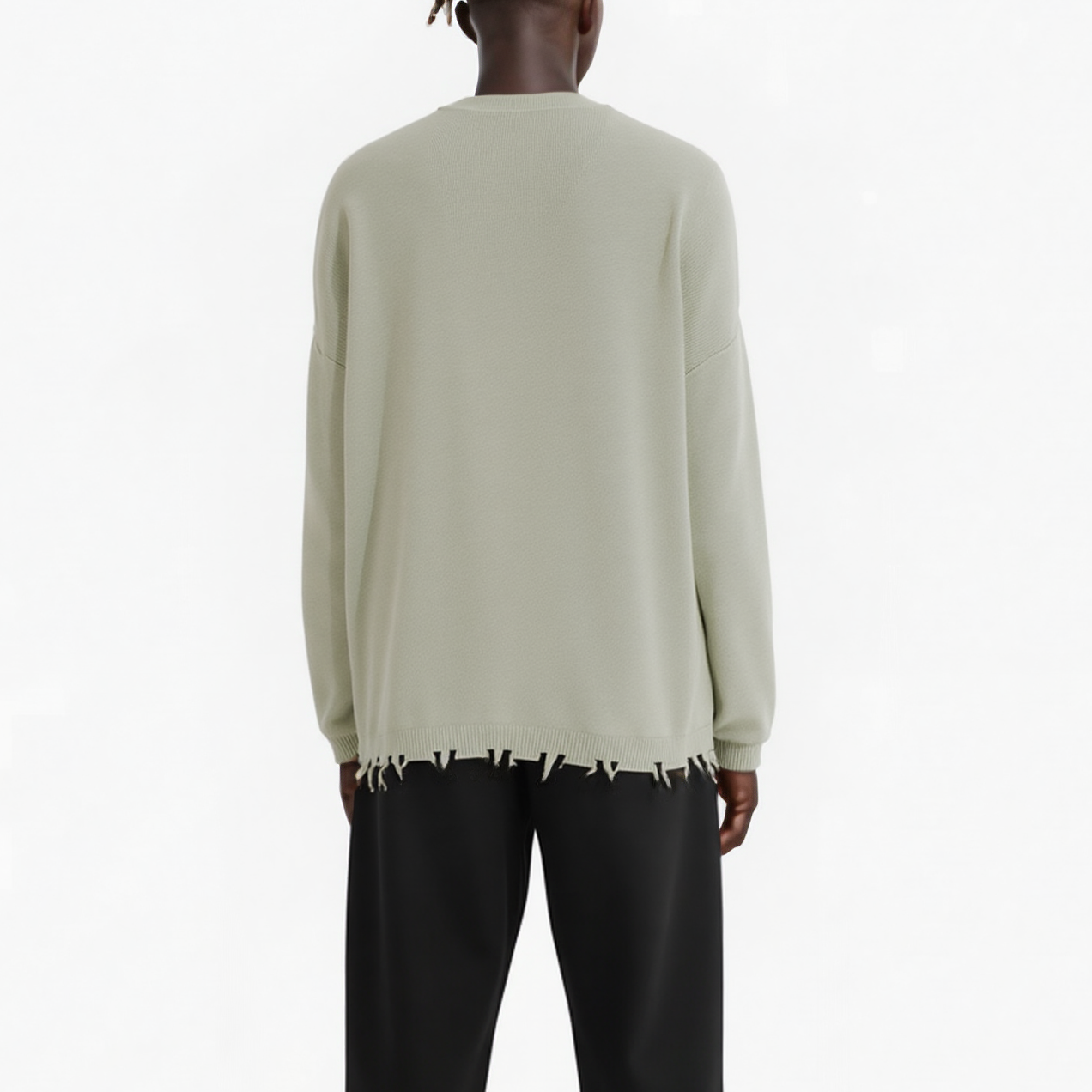 Konus Men's Oversize Sweater in Green