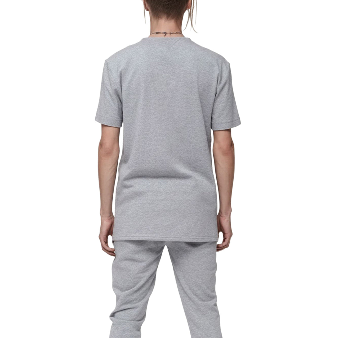 Men's Side Seam Tape Short Sleeve Tee in Heather Grey