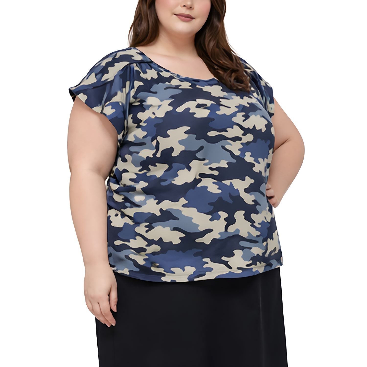 Pleione Women's Leopard Print Top