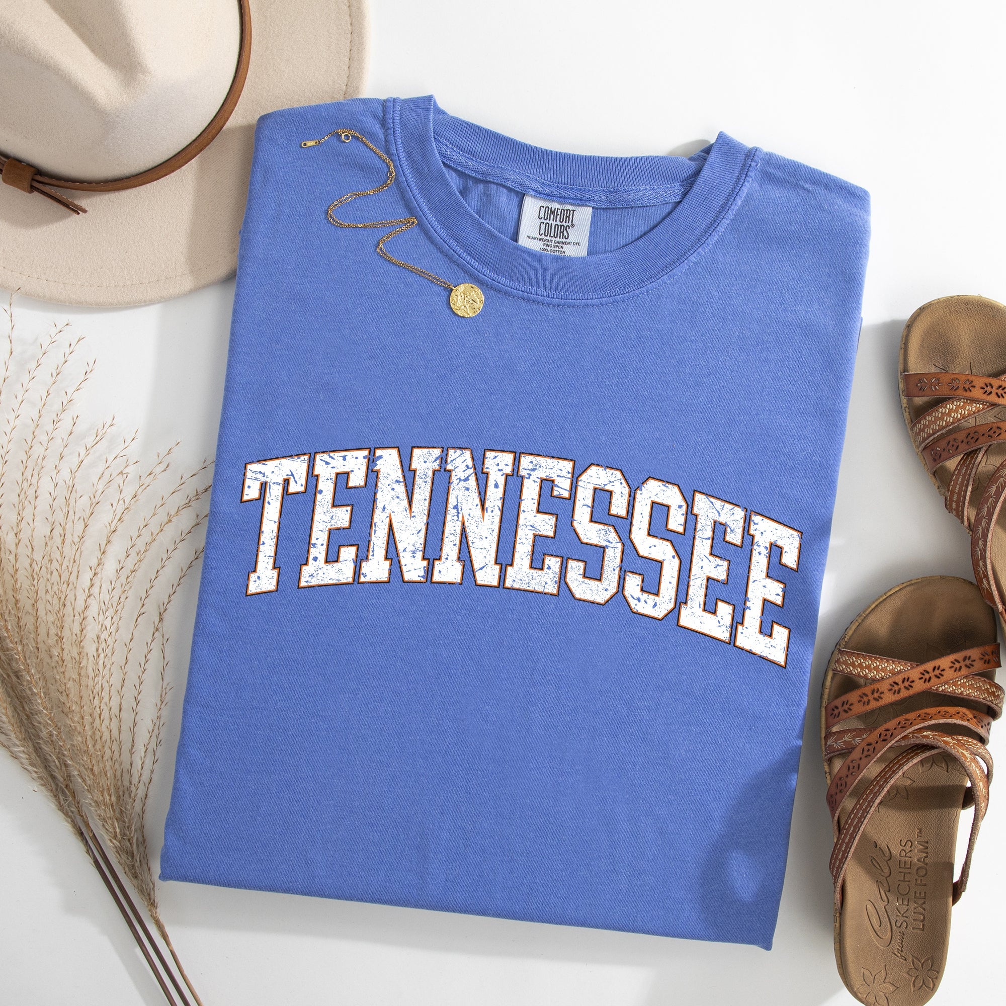 Tennessee Football Tailgate Party Game Day University Pride Statewide Edition Comfort Colors Tee