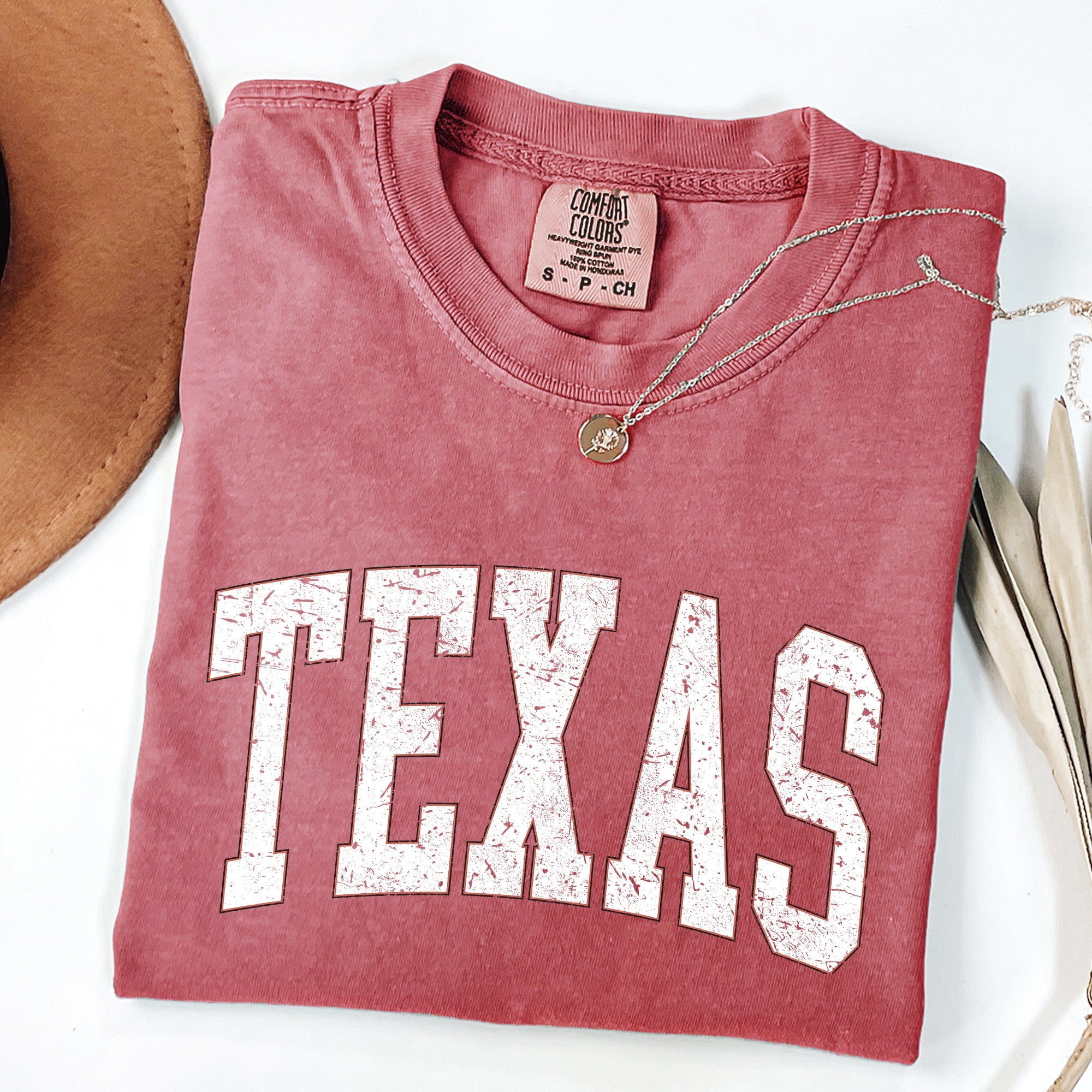 Texas Football Game Day Tailgate Spirit for State University and College Fans Comfort Colors Tee