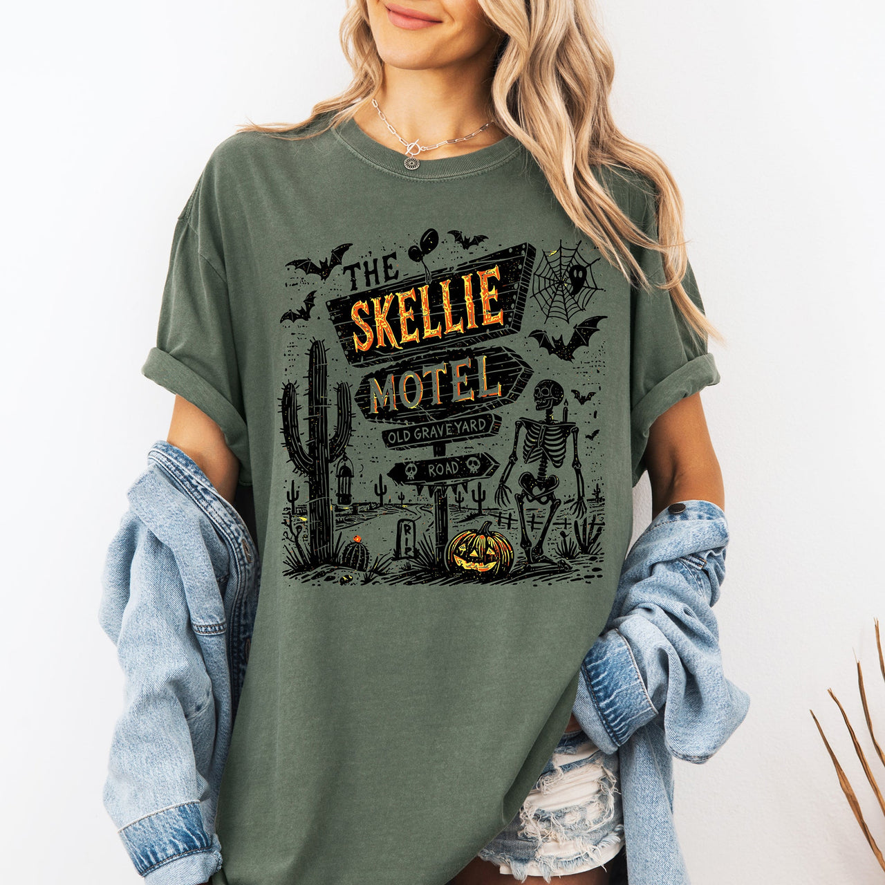 The Skellie Motel Comfort Colors Tee
