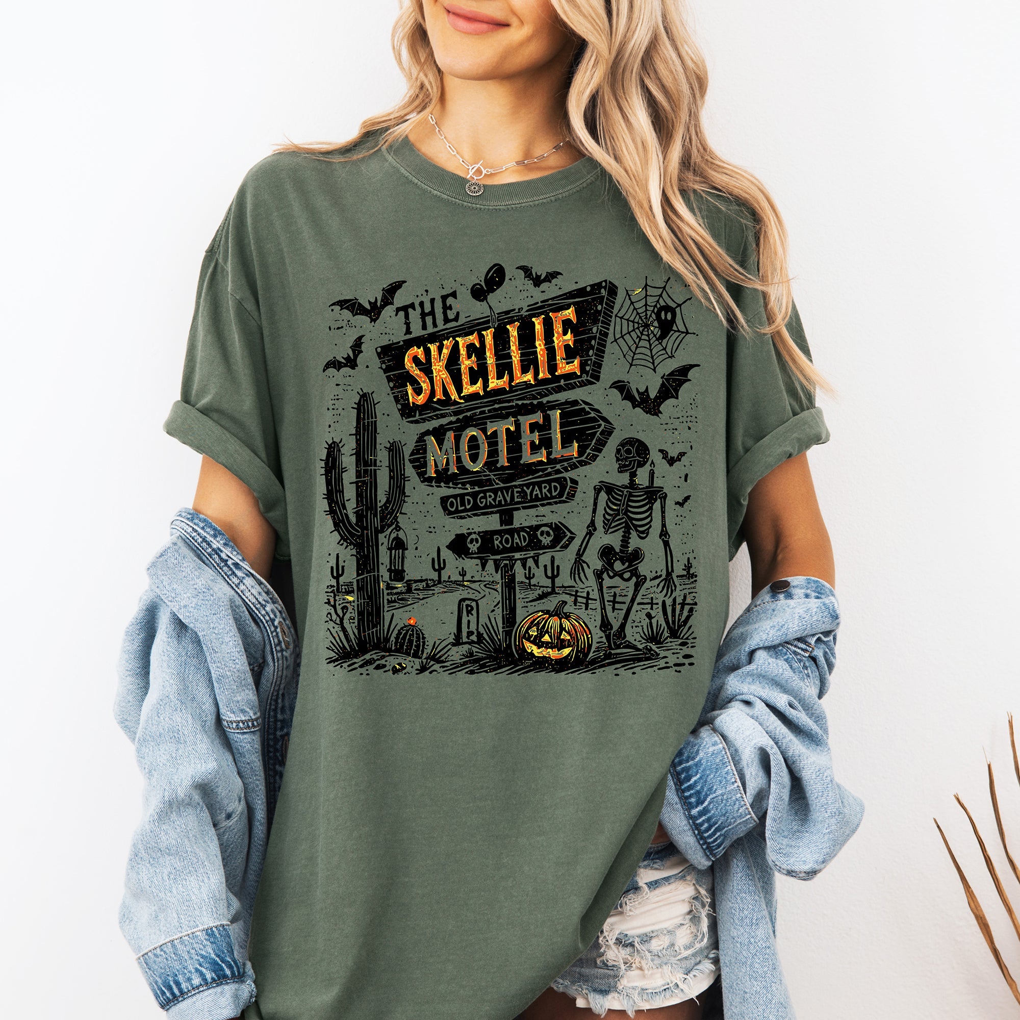 The Skellie Motel Comfort Colors Tee