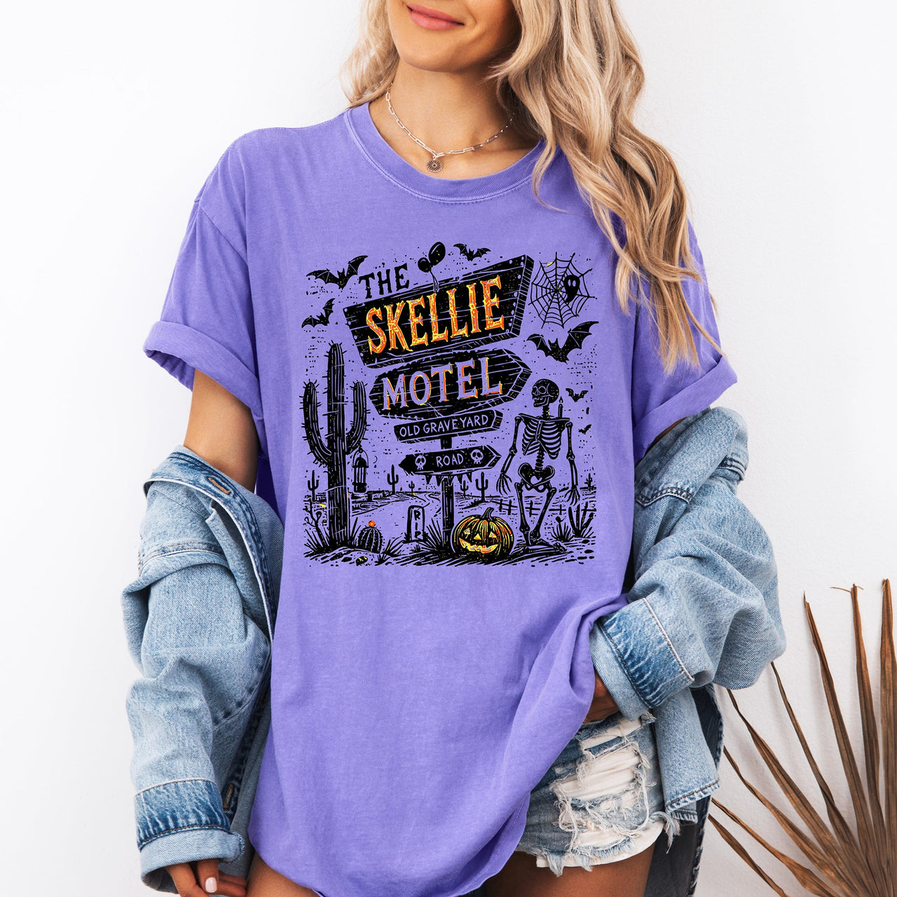 The Skellie Motel Comfort Colors Tee