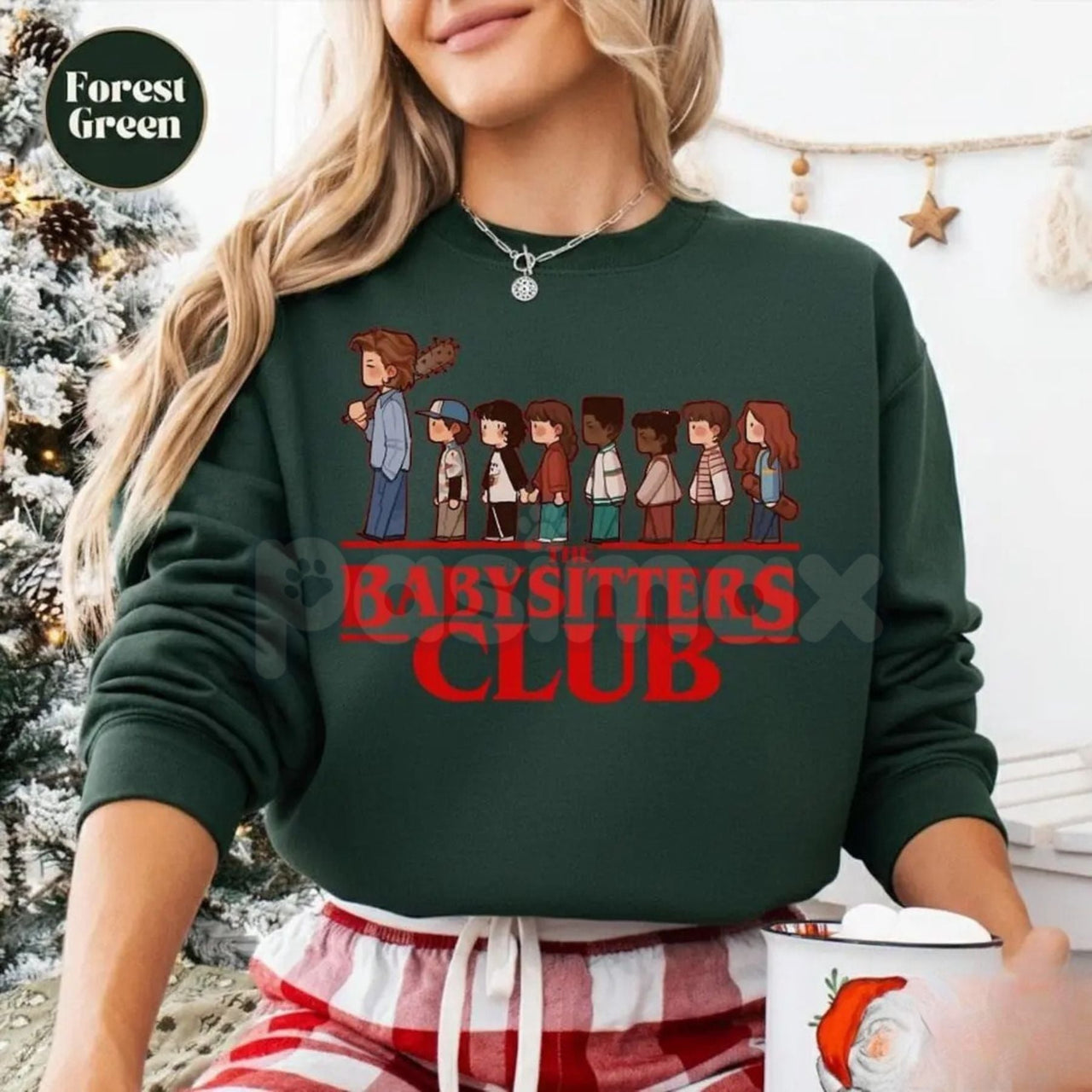 The Babysitters Club Steve Harrington Sweatshirt | Hawkins 1983 Fan Jumper | Mom Steve Retro Graphic Crewneck | Upside Down Nostalgia Pullover