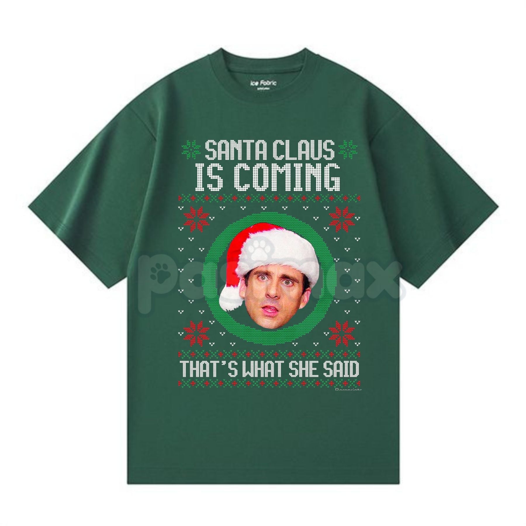The Office Christmas Vintage T-Shirt - Michael Scott Santa Claus Meme Tee, Funny Holiday TV Show Gift, Unisex Dunder Mifflin Apparel