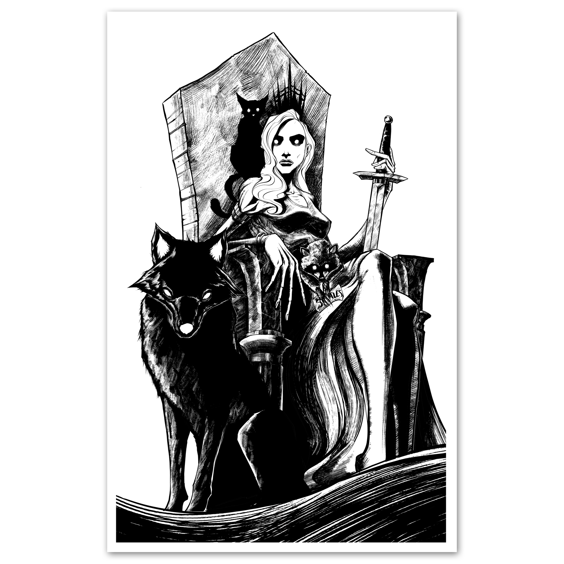 Throne Print