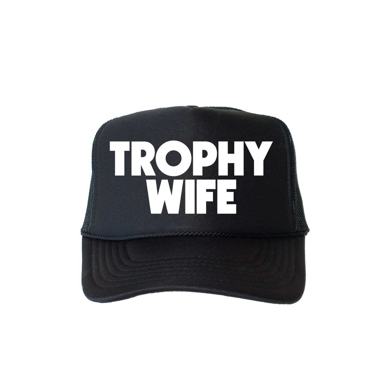 Trophy Wife Sassy Funny Bold Statement About Modern Relationships And Confidence Trucker Hat