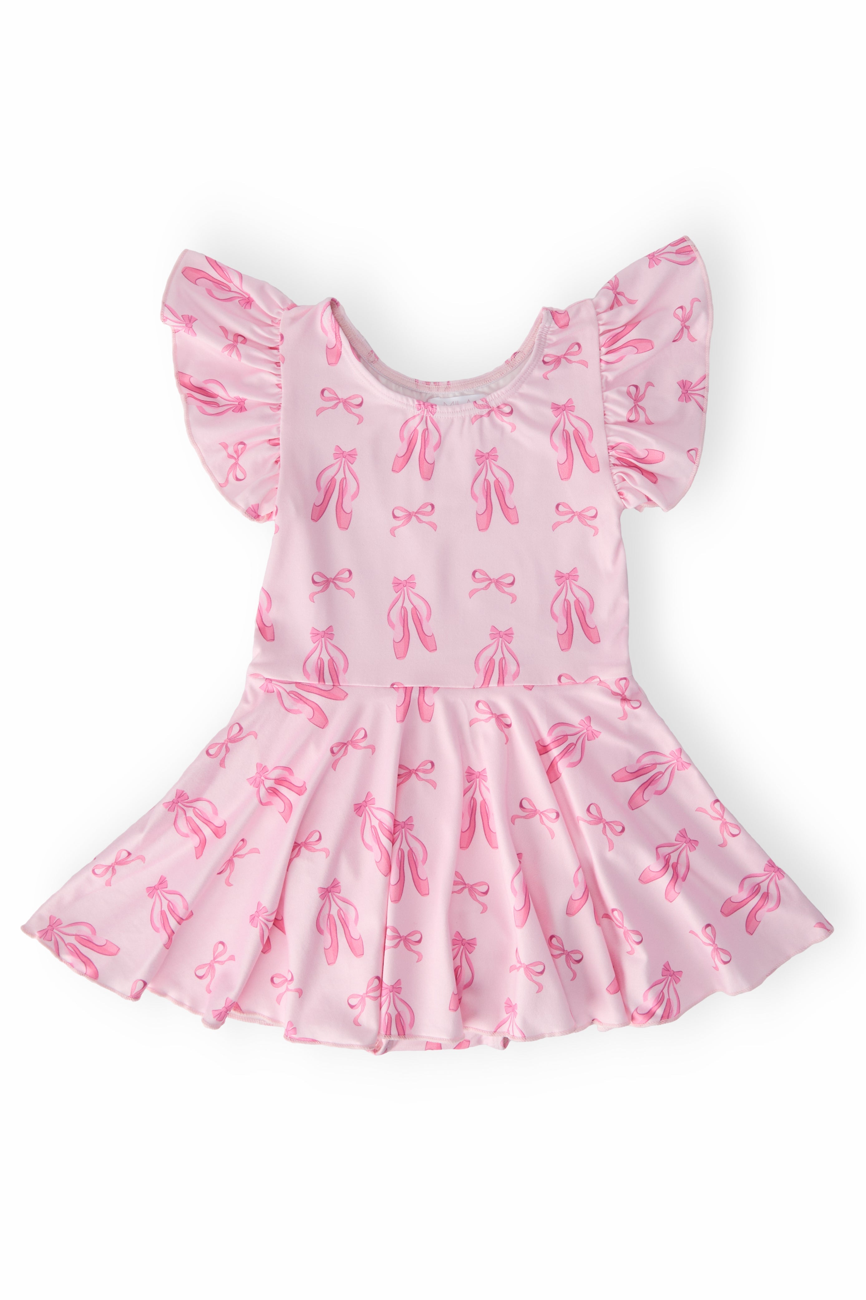 Twirling en Pointe S/S Twirl Leotard