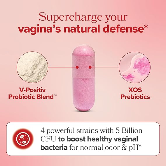 URO Women Probiotics Capsules for Women pH Balance with Prebiotics & Lactobacillus Probiotic Blend
