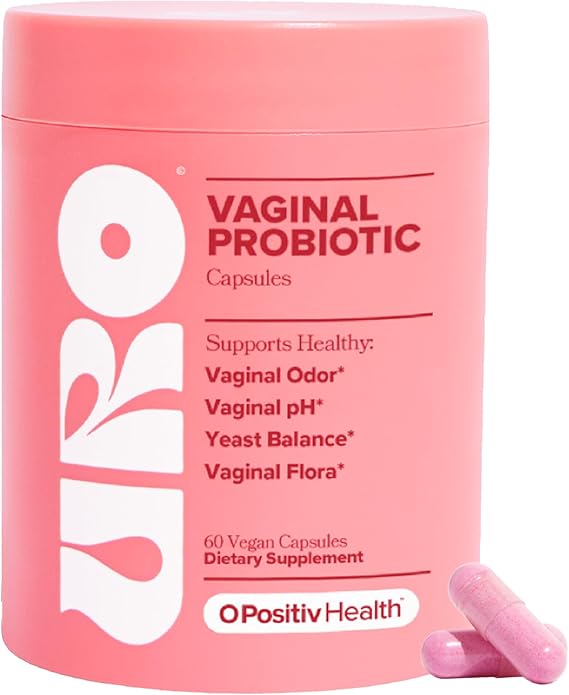 URO Women Probiotics Capsules for Women pH Balance with Prebiotics & Lactobacillus Probiotic Blend