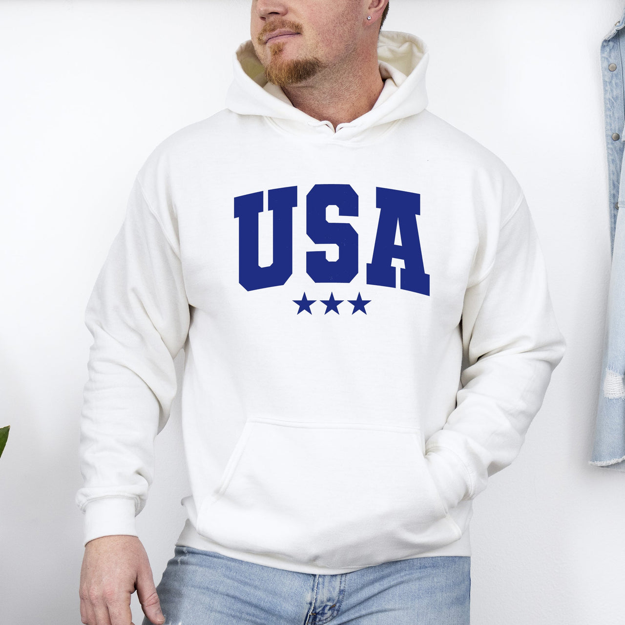 USA Stars Retro Patriotic America 4th Of July Heritage Edition Collectors Hoodie