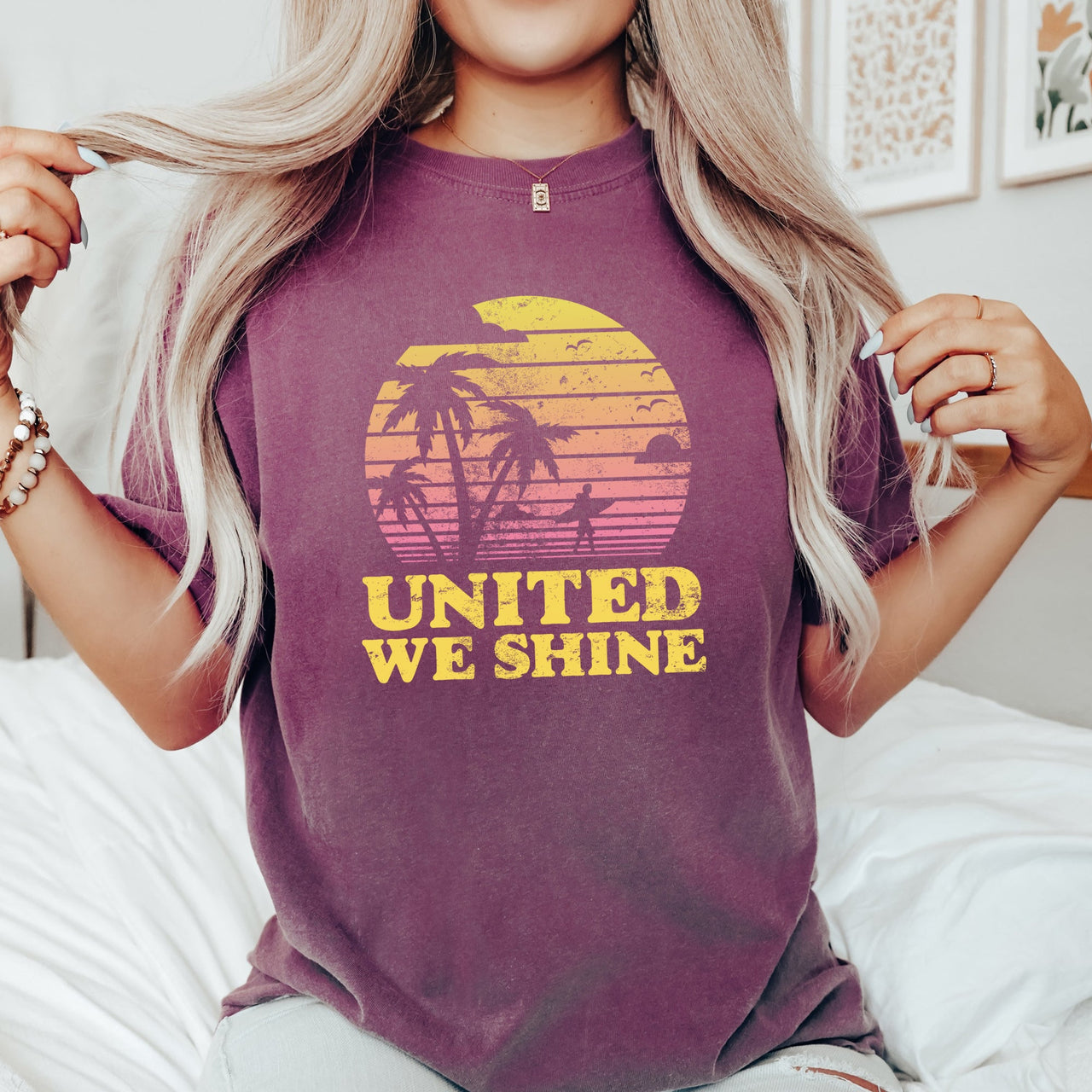 United We Shine Comfort Colors Tee
