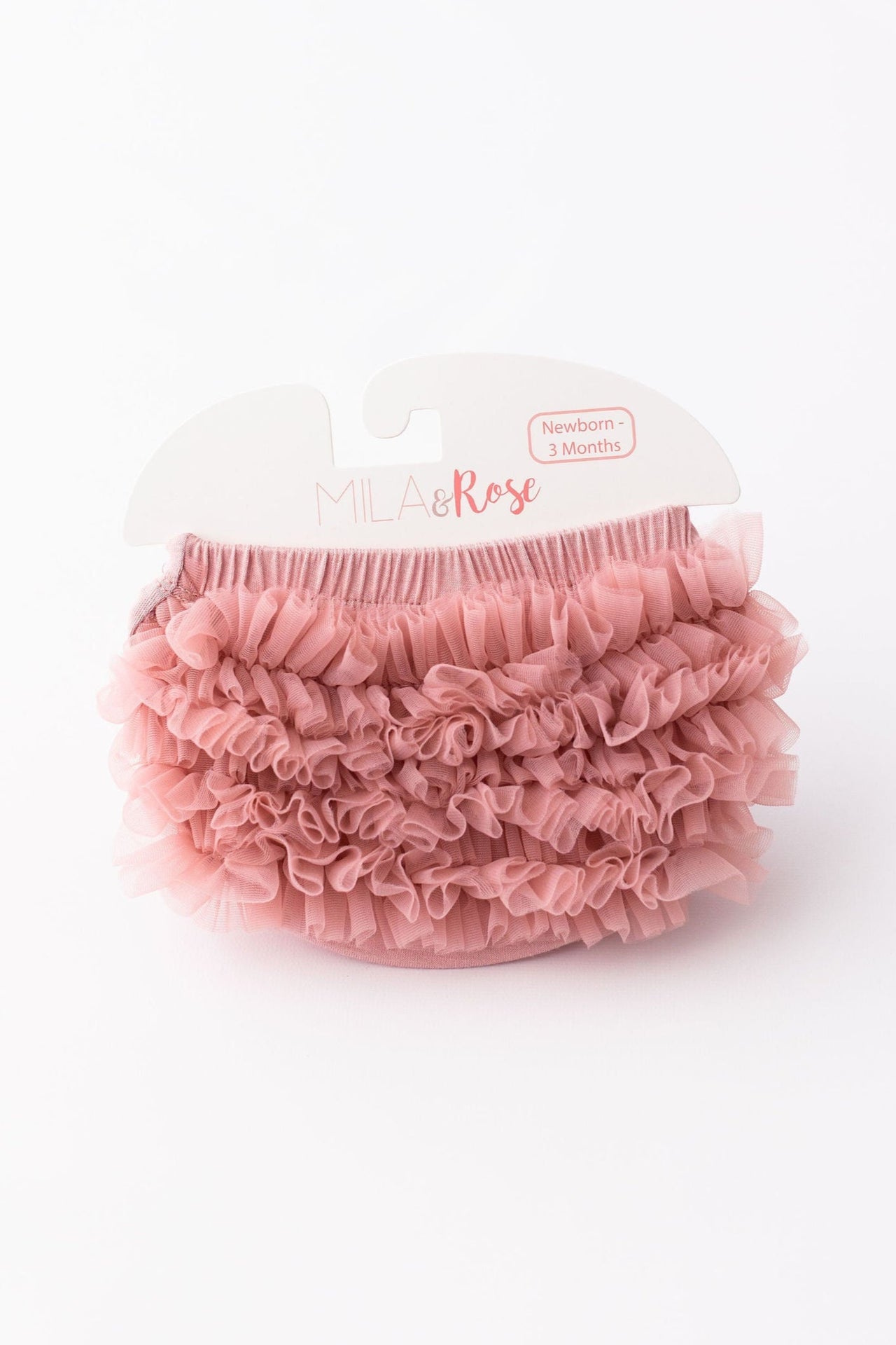 Vintage Pink Ruffle Bum Bloomer