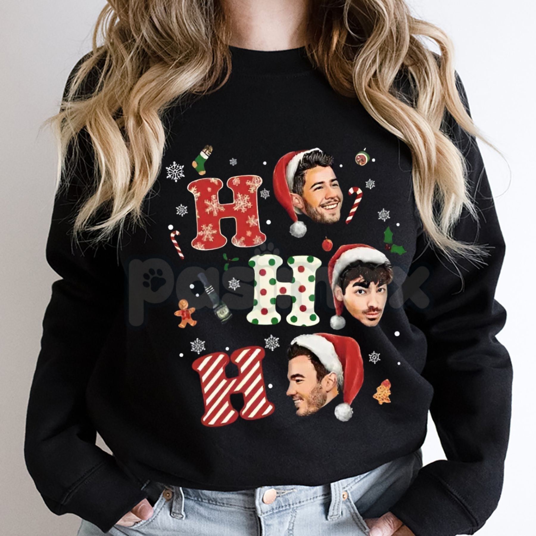 Vintage Jonas Bros Christmas Sweatshirt | 20th Anniversary Tour Shirt | Nostalgic Y2K Holiday Jumper | Jonas Brothers Fan Gift