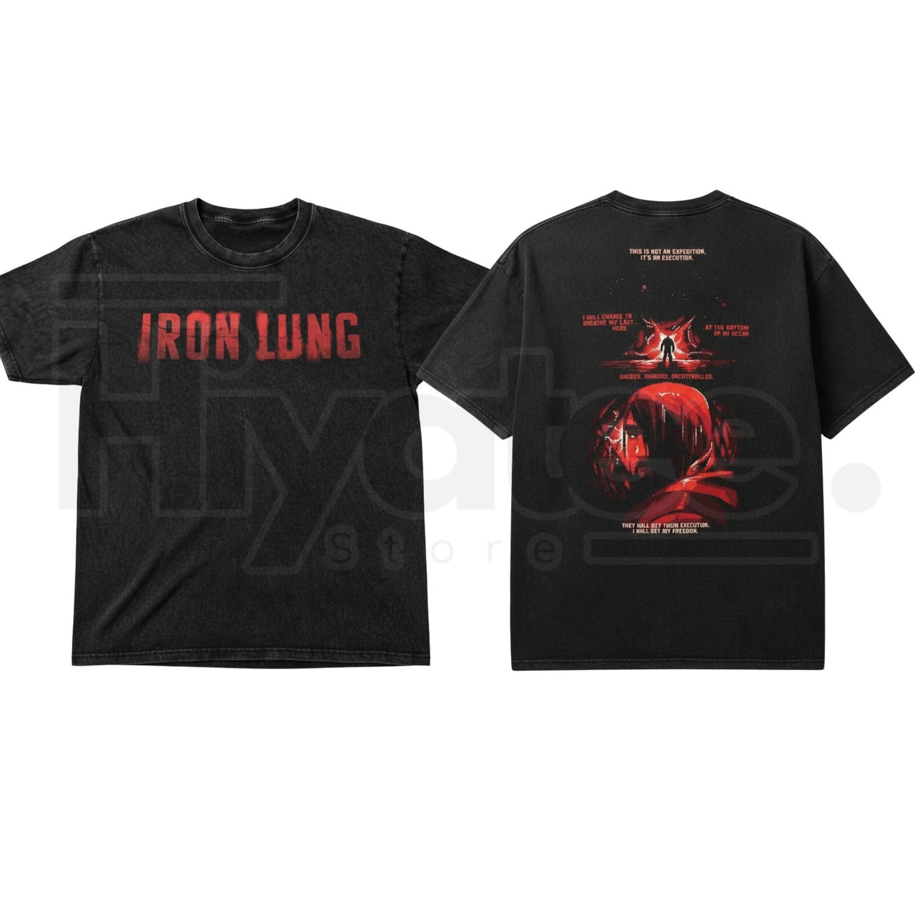 Vintage Washed Retro Character Graphic Tee – Classic IL Streetwear Heavy Cotton T-Shirt