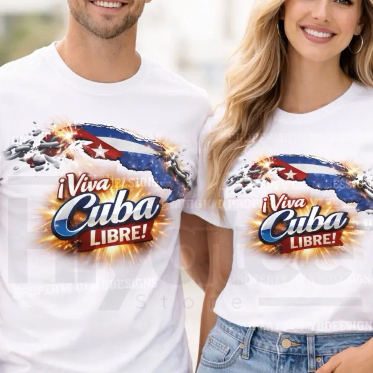 Viva Cuba Libre Shirt – Cuban Flag Graphic T-Shirt for Men & Women
