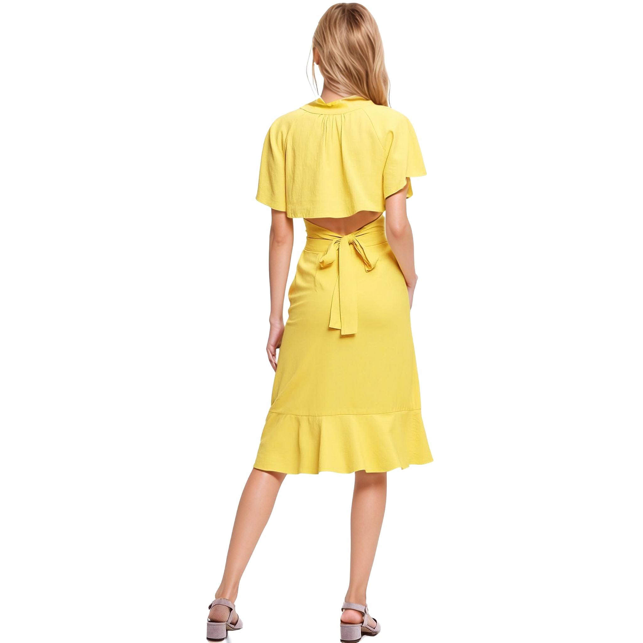 Women's Asymmetrical Hem Button Front Skirt
