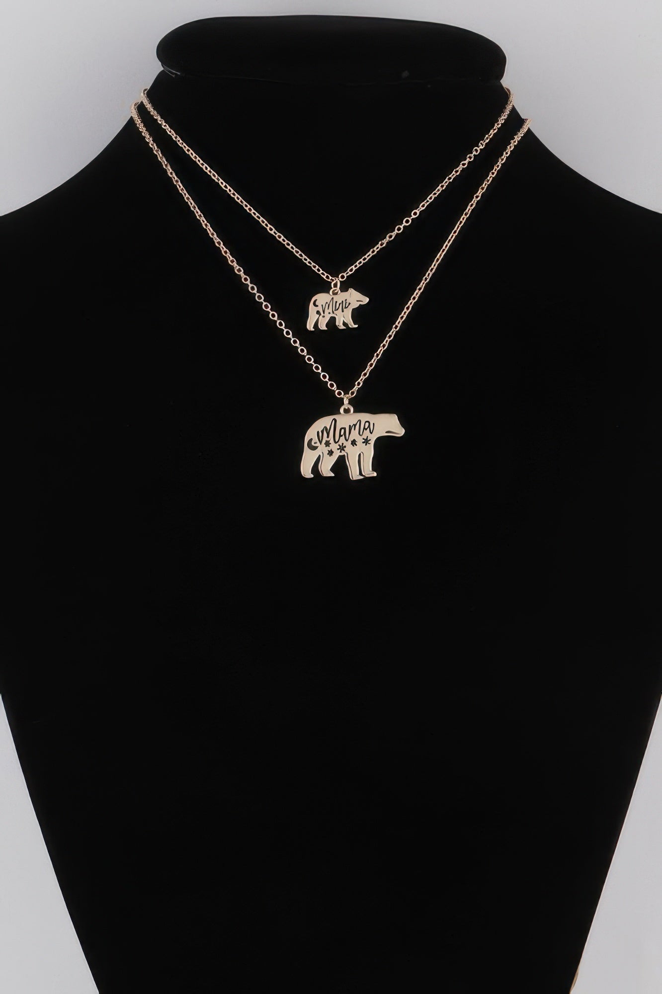 Mini N Mama Bear Necklace