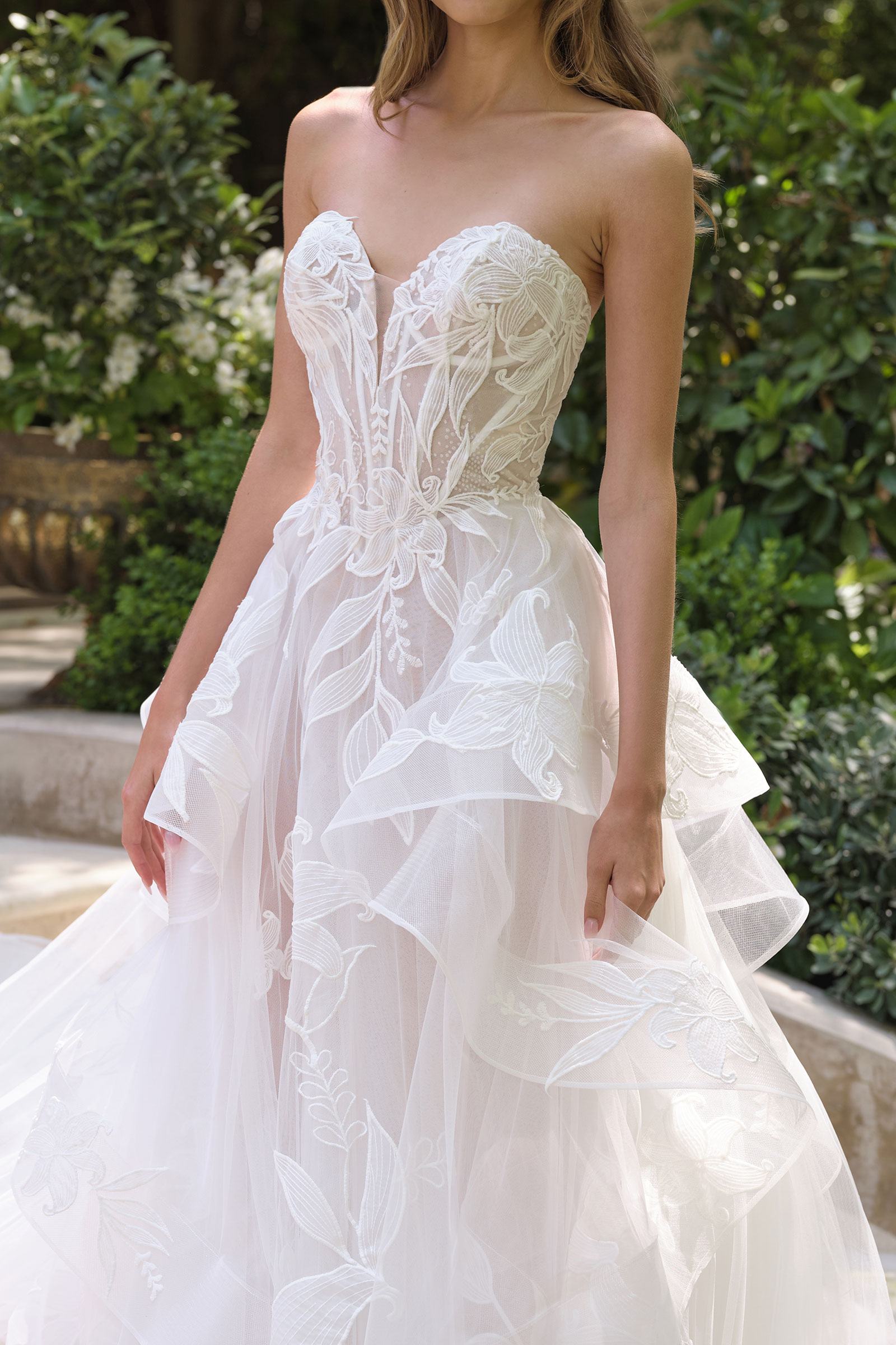 Andrea & Leo WL059 Strapless A-Line Wedding Ball Gown