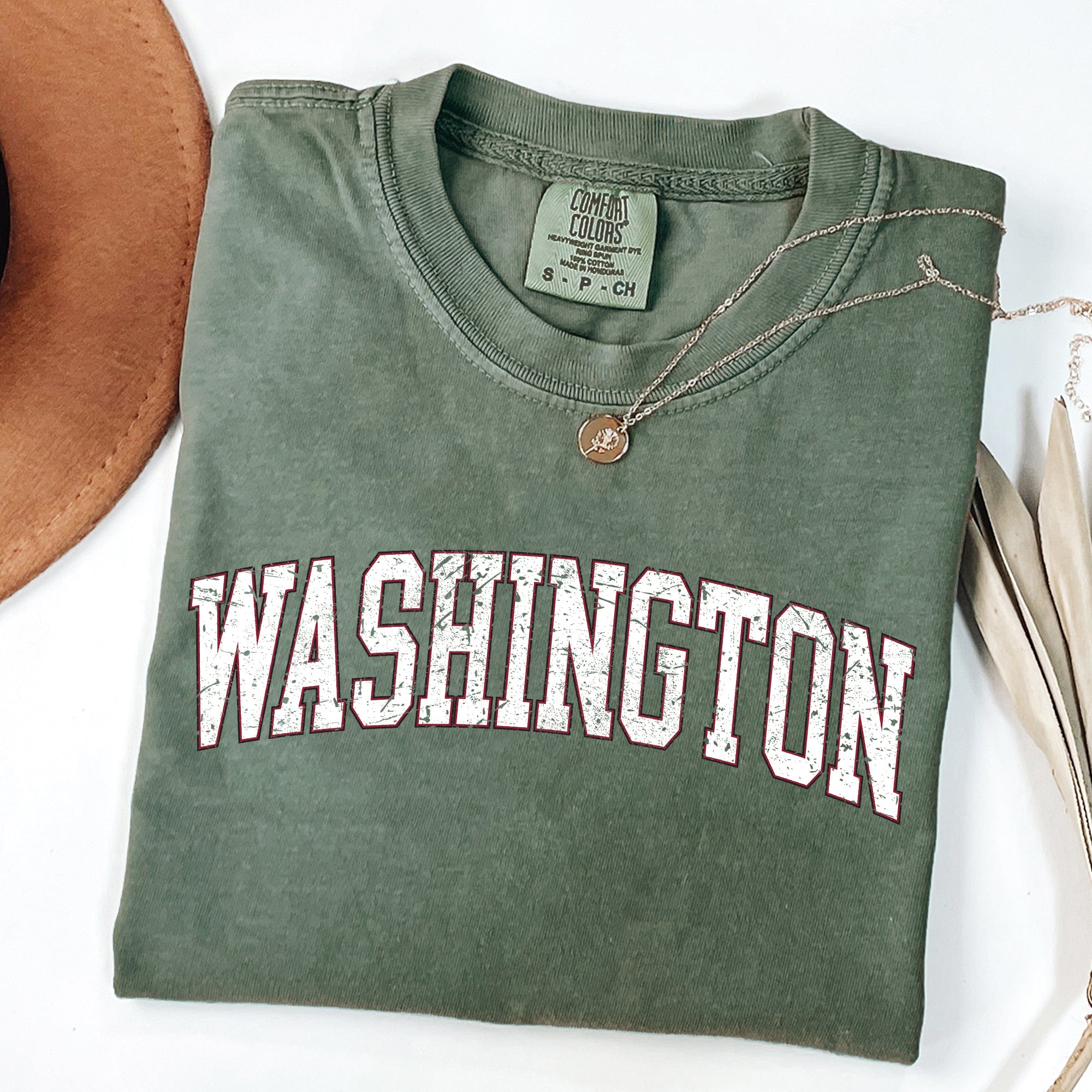 Washington State Football Game Day Tailgate University Pride Edition Comfort Colors Tee
