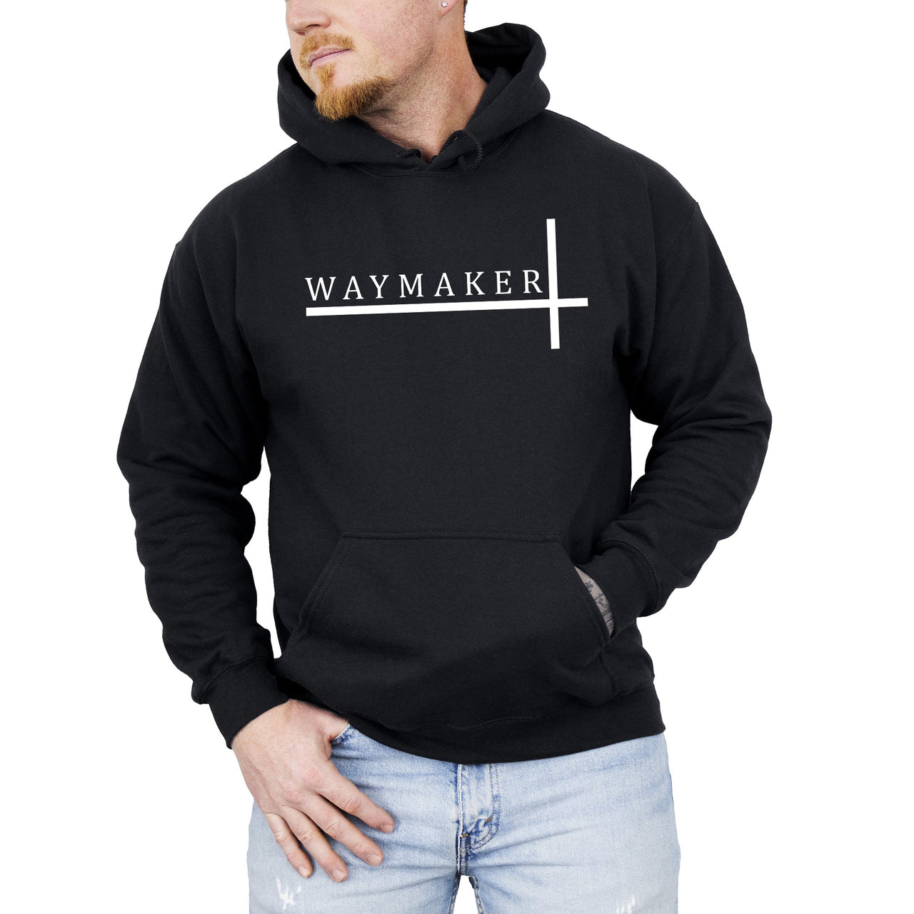 Way Maker Faith Jesus Gospel Christian Believer Inspiration For Everyday Praise Hoodie