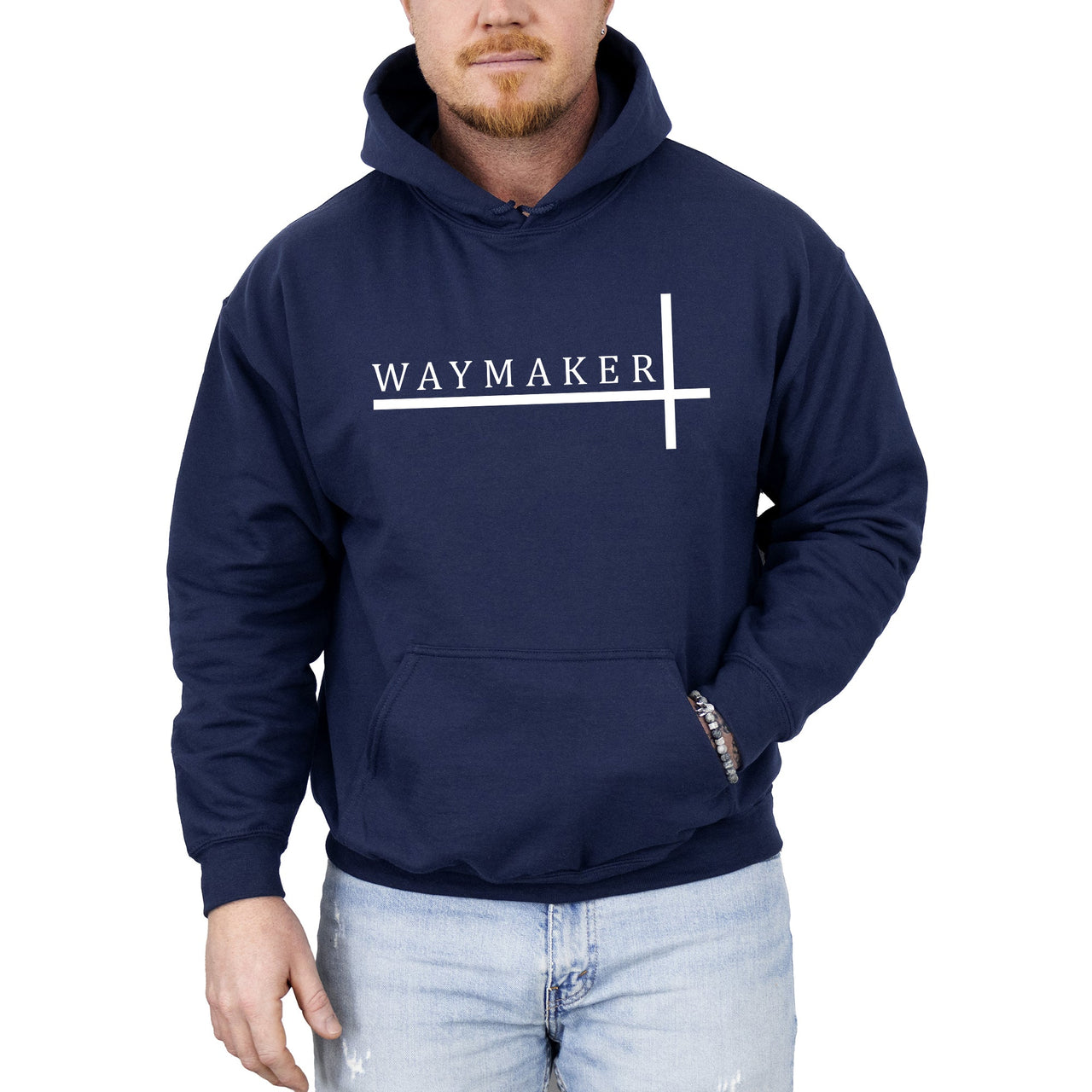 Way Maker Faith Jesus Gospel Christian Believer Inspiration For Everyday Praise Hoodie