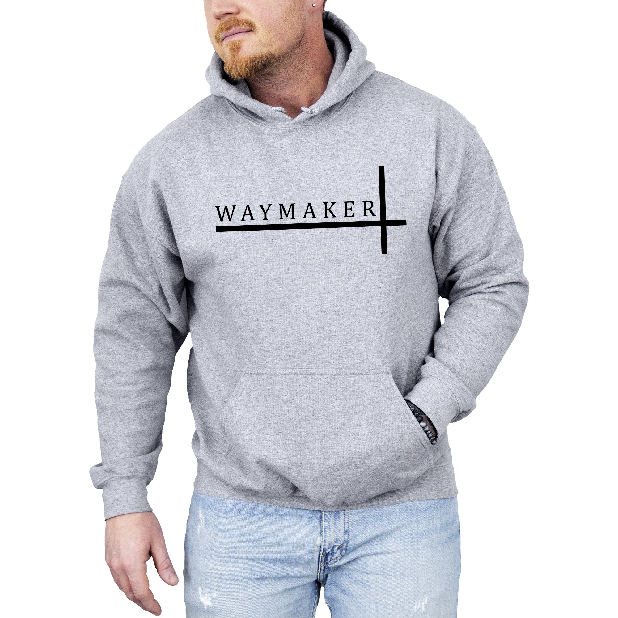 Way Maker Faith Jesus Gospel Christian Believer Inspiration For Everyday Praise Hoodie