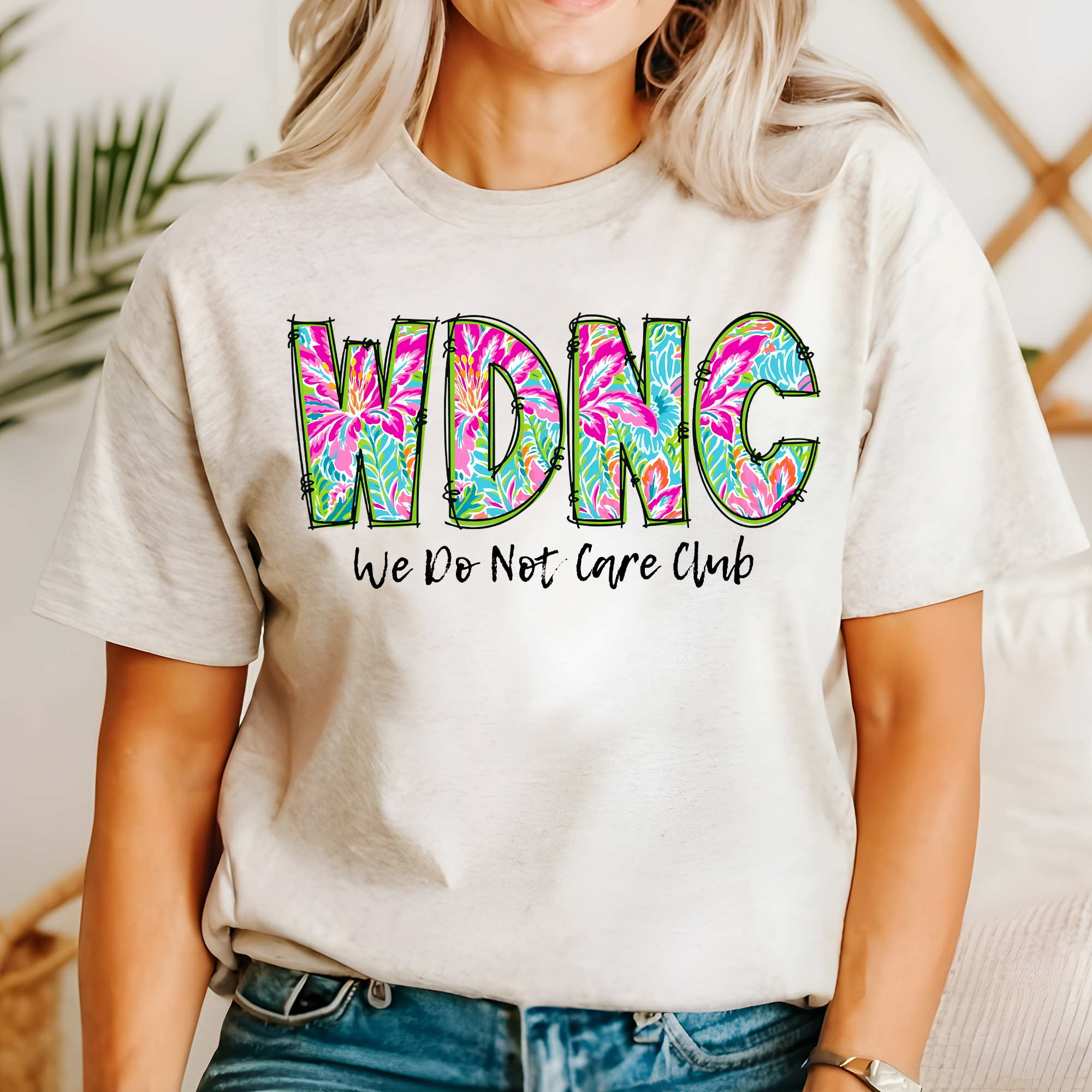 We Do Not Care Club Graphic Tee