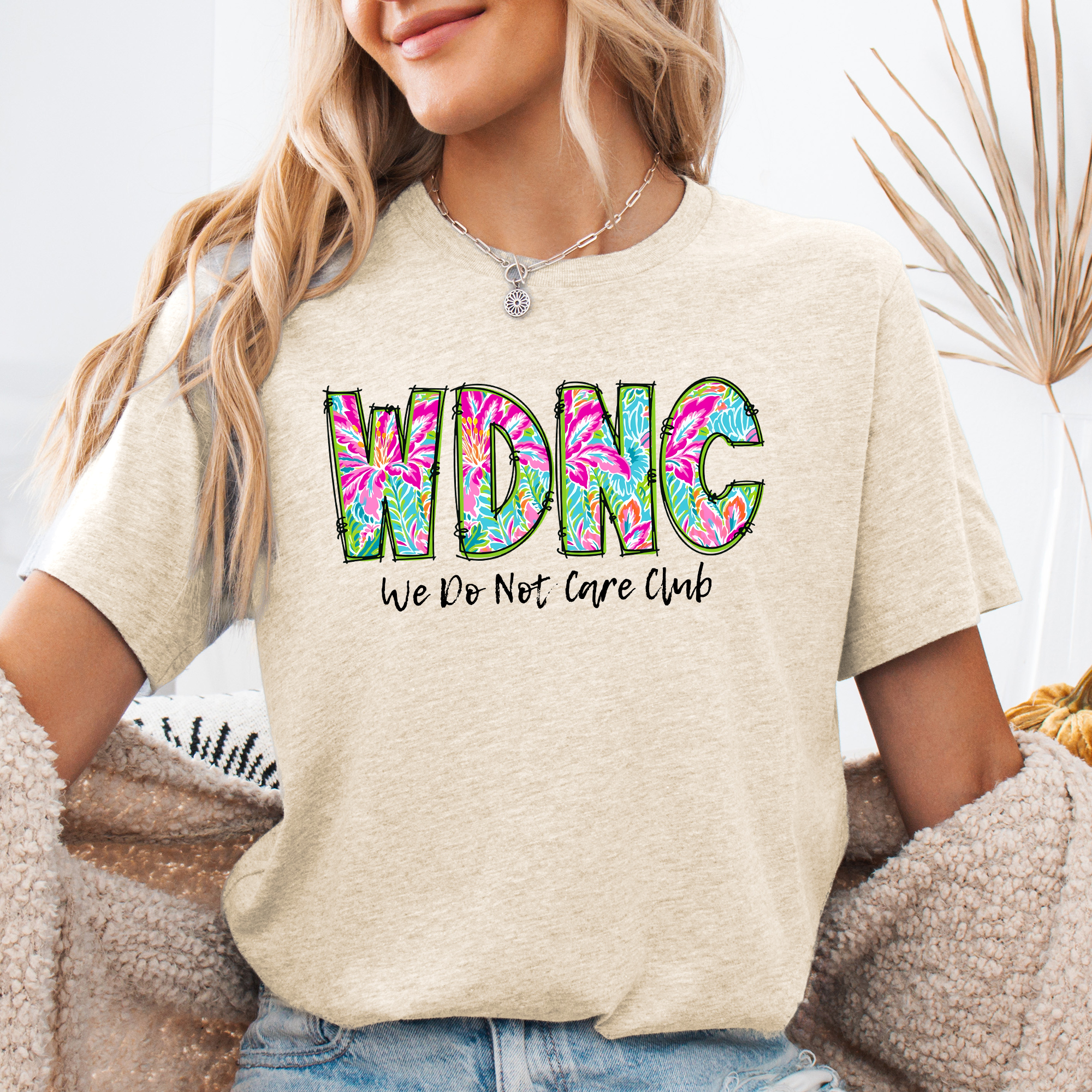 We Do Not Care Club Graphic Tee