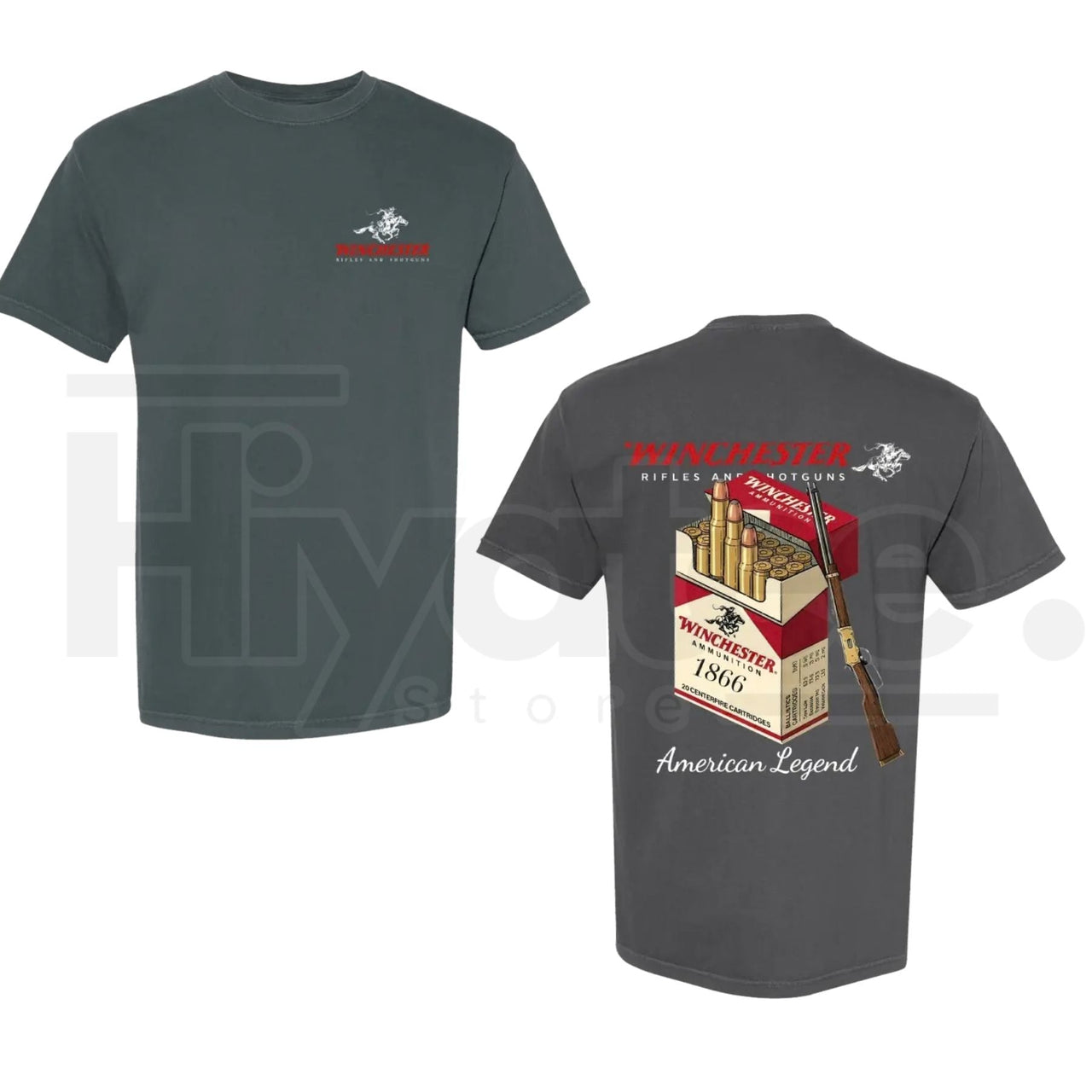 Winchester American Legend 1866 T-Shirt – Vintage Hunting & Ammo Tee