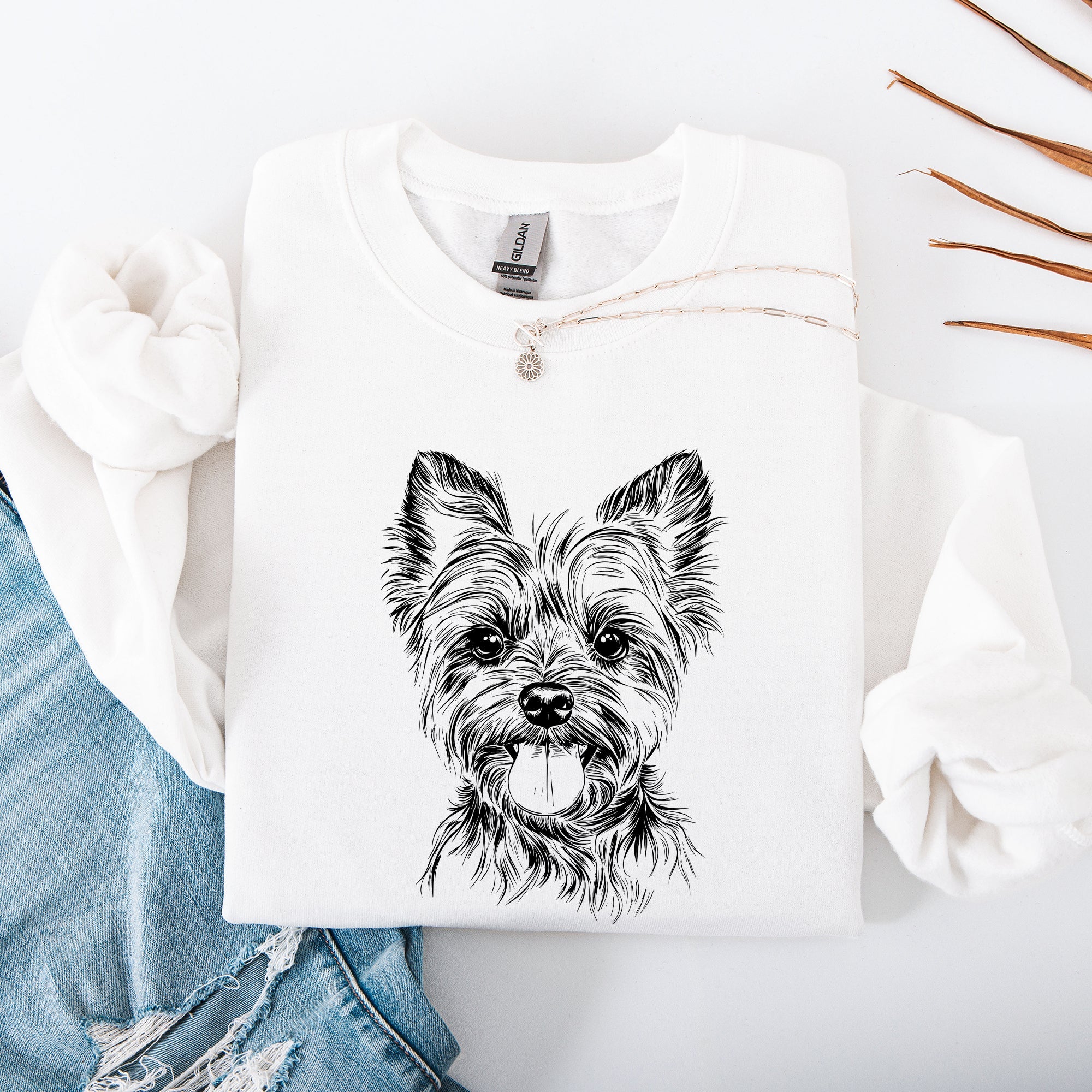 Yorkie Yorkshire Terrier Dog Lover Apparel For Pet Parents And Breed Enthusiasts Sweatshirt