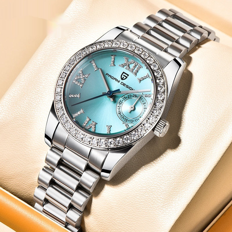 Women's Watch Stainless Steel Waterproof Watch (See size chart where applicable)