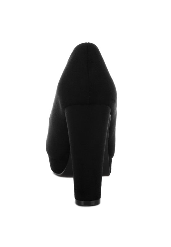 Olanta Block Heel Pumps