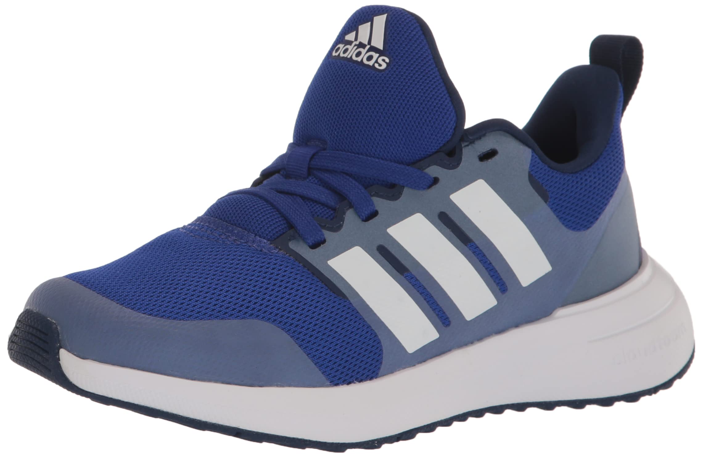 adidas Fortarun 2.0 Running Shoe Lucid Blue/White/Blue Fusion 12.5 US Unisex Little Kid