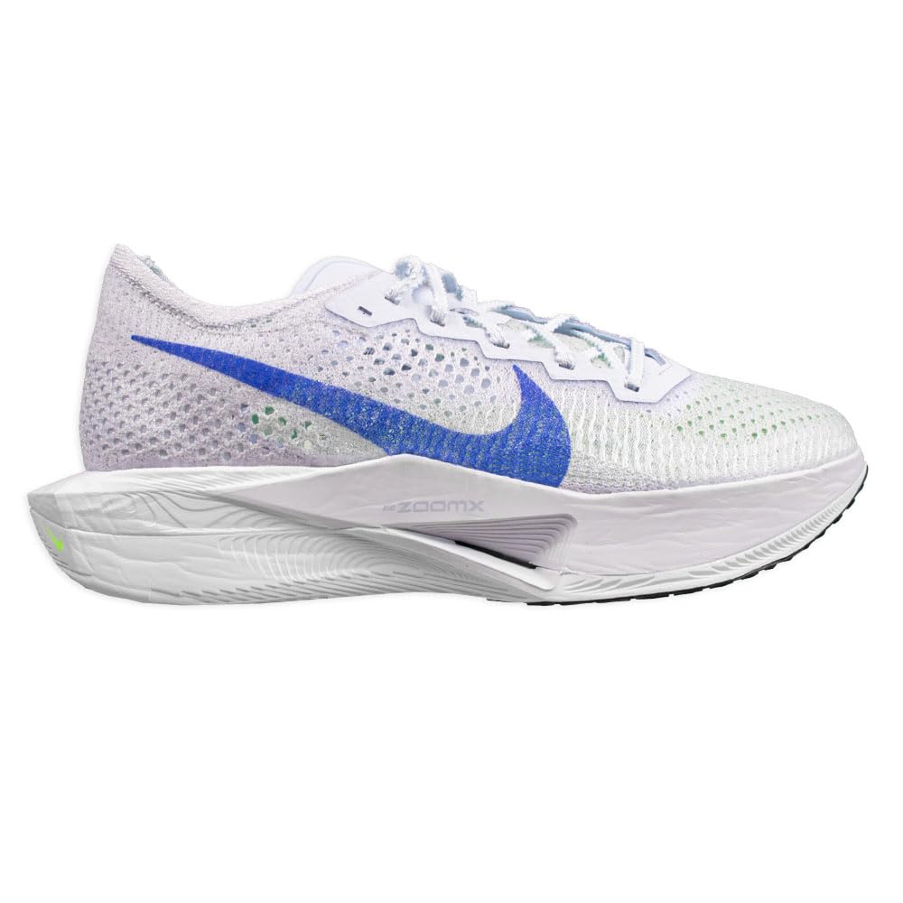 Nike Vaporfly 3 Mens Road Racing Shoes (DV4129-006 Football Grey/Green Strike/Light Armory Blue) Size 7.5