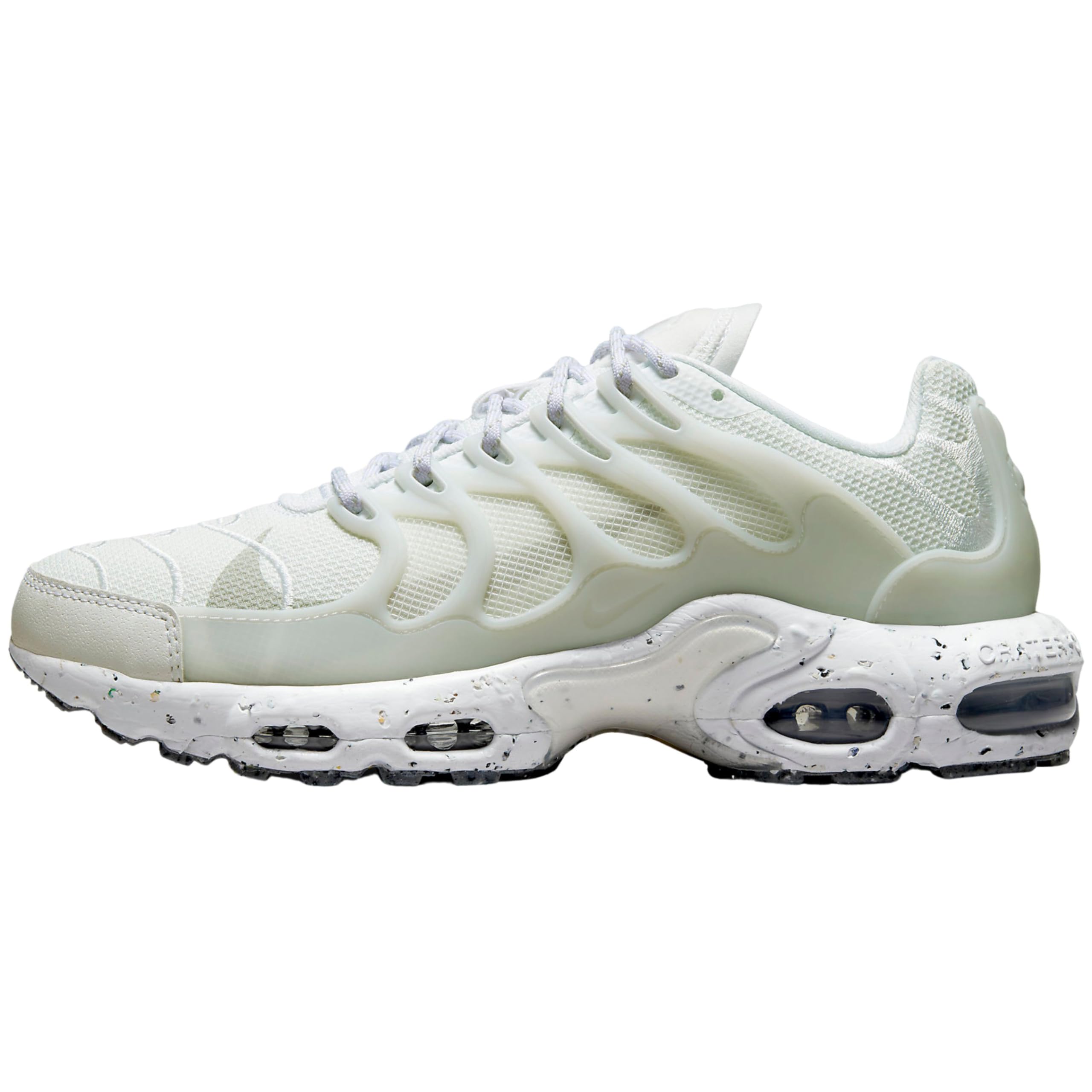 Nike Air Max Terrascape Plus (DQ3977-100 White/White/White/Pure Platinum) Size 4