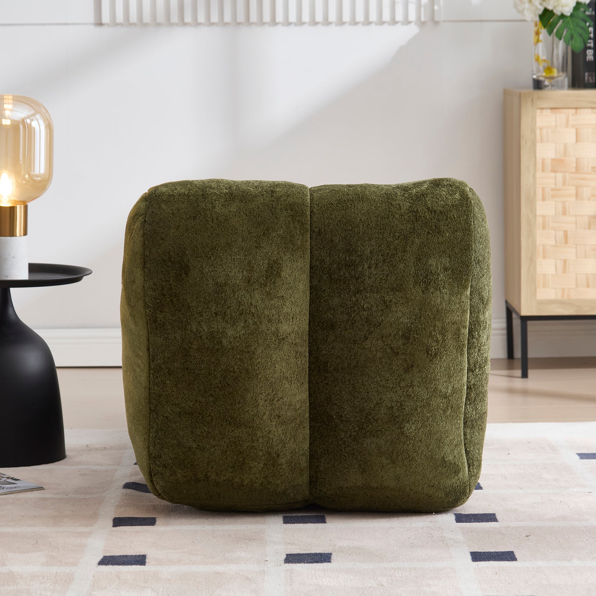 Creative Bean Bag Sofa Chair for Adults with High-Quality Sponge Filling and Polyester Fiber,59x30x23.6 inches