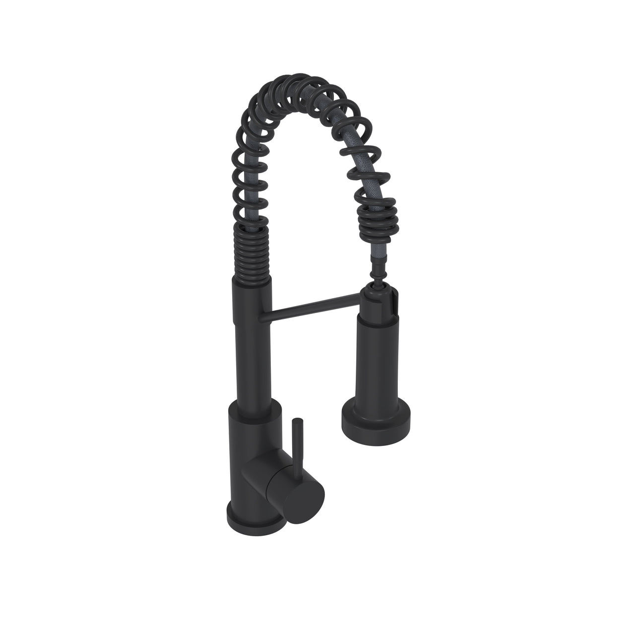 Bothwa Home CUPC Certified 19' Single Handle Kitchen Faucet (Matt Black Finish)