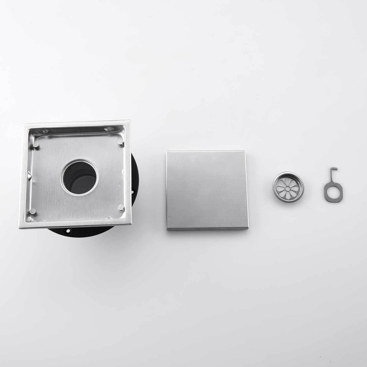 6 Inch Square Shower Floor Drain