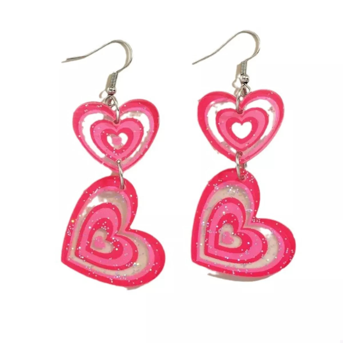 Heart Dangle Earrings