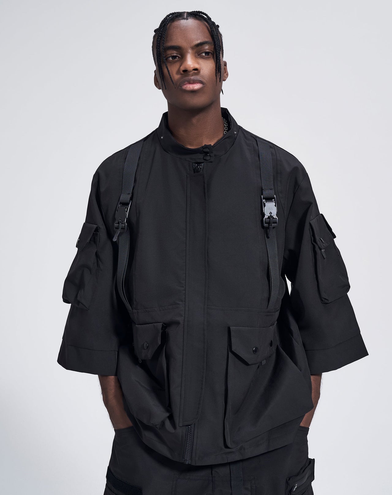 IBJ169 Paratrooper Short Sleeves Jacket