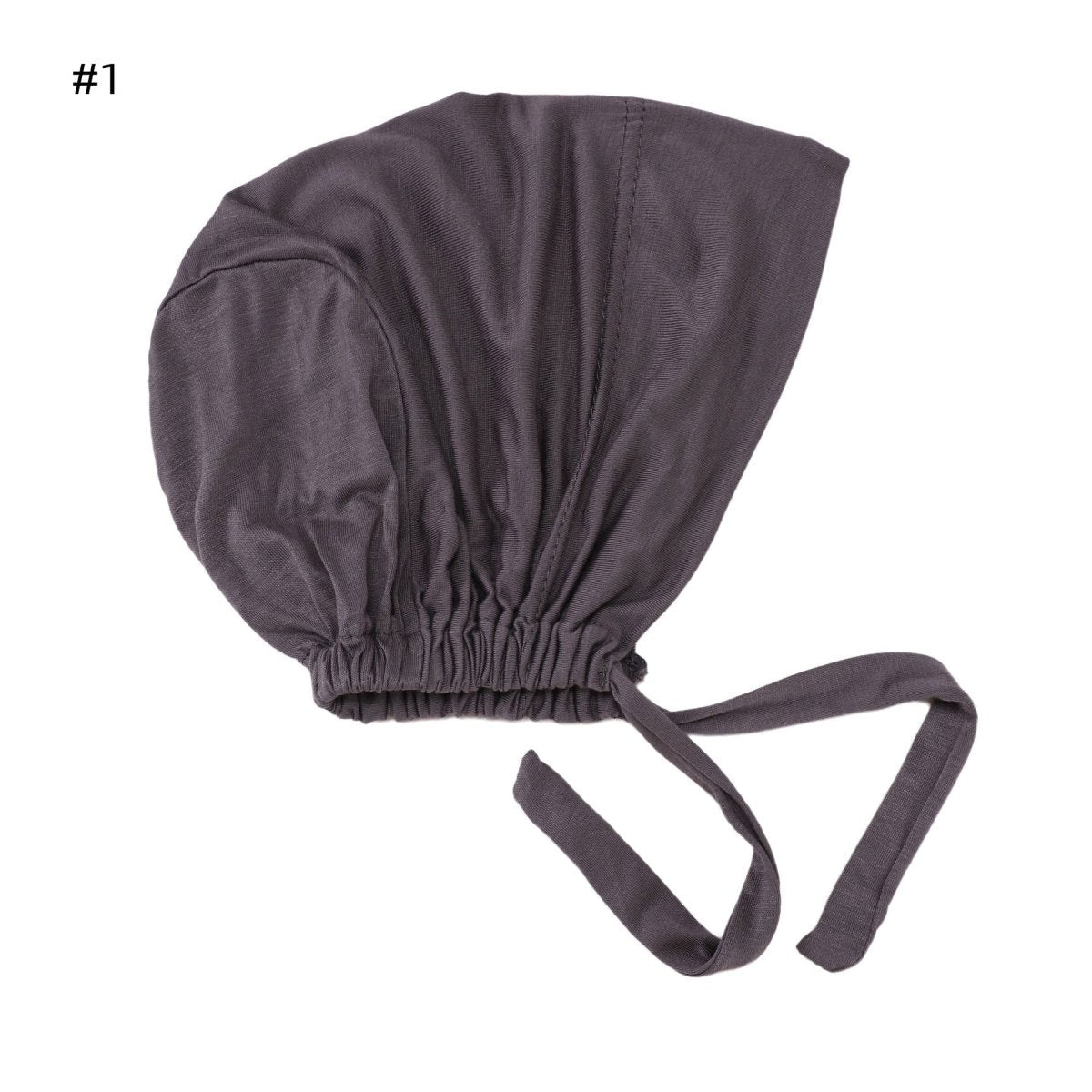 Adjustable Cotton Under Scarf Cap - Breathable Anti-Slip Headband Base for Hijab (MH125)