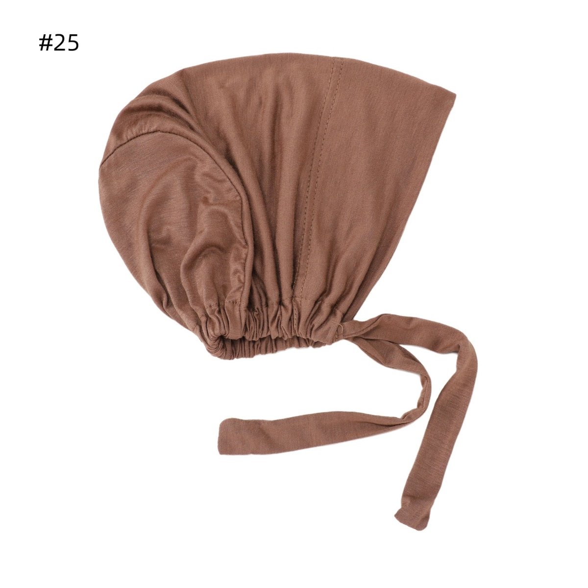 Adjustable Cotton Under Scarf Cap - Breathable Anti-Slip Headband Base for Hijab (MH125)